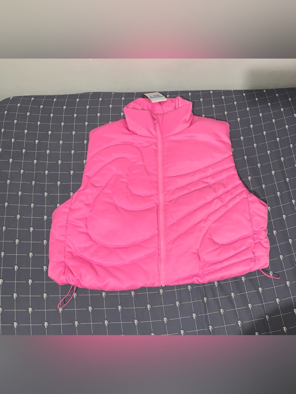Nike Sportswear Swoosh Series Women’s Oversized Down Vest HV5245-606 Size:Medium